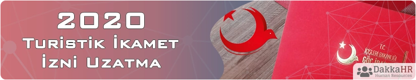 2020 Turistik İkamet İzni Uzatma